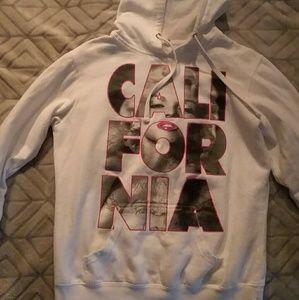 white womens hoodie